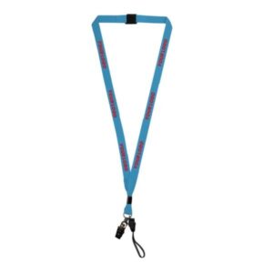 15mm Polyester Lanyard with Crocodile Hook, Safety Lock & Mobile Holder