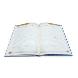 Executive Weekly Diary  with One side padded PVC – 10 x 8 inch – BLUE