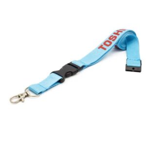 20mm Polyester Lanyard with Rigger Hook, Safety Lock & Buckle