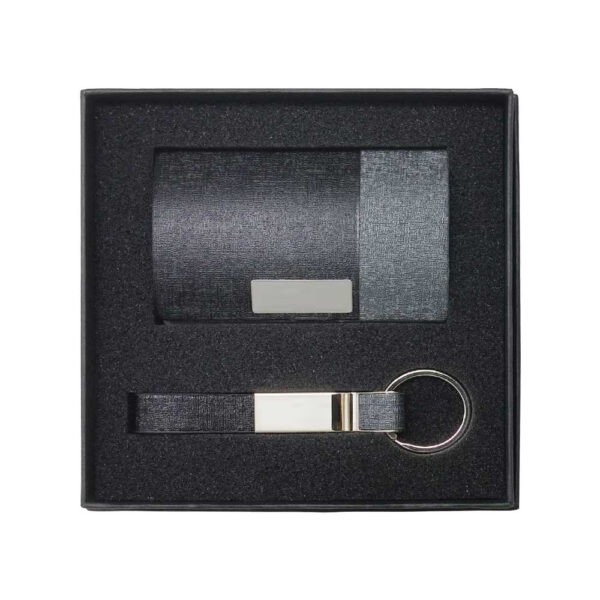 2in1 gifts set GS 21 01 main Business Card Holder & Keychain Gift Set