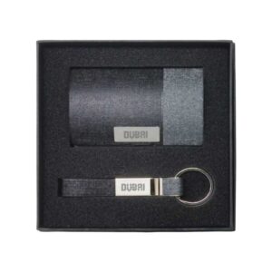 Business Card Holder & Keychain Gift Set