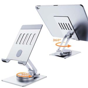 360-Degree Rotating Aluminum Alloy Folding Phone Holder