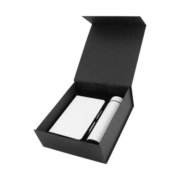 3in1 gifts set GS 31 03 PU Notebook & Metal Pen Gift Set with Temperature Display Bottle - Image 3