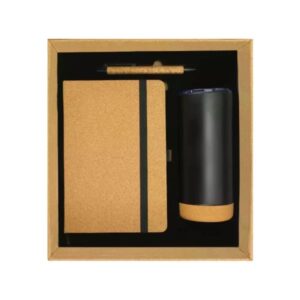 Cork Gift Set with Notebook, Pen & Tumbler