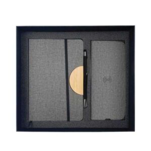 Promotional Gift Set with Dorniel Notebook & Wireless Charging Mousepad