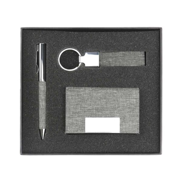 3in1 gifts set GS 31 14 main Promotional Gift Set with RPET Business Card Holder & Metal Pen