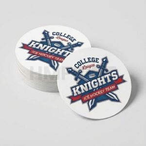 400 GSM Matt Laminated Custom Die-Cut Business Card