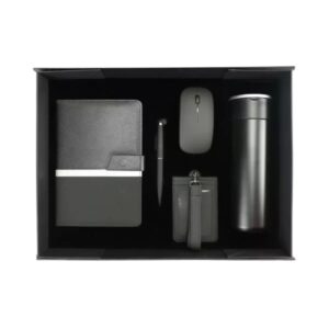 Black Cardboard Promotional Gift Set