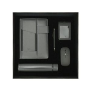 PU Portfolio & Travel Bottle Set