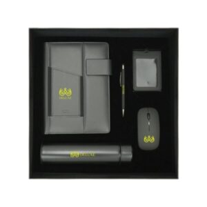 PU Portfolio & Travel Bottle Set