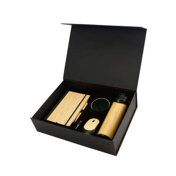 6in1 gifts set GS 61 02 Bamboo Promotional Gift Set with Eco-Friendly Products - Image 3