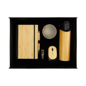 Bamboo Promotional Gift Set with Eco-Friendly Products