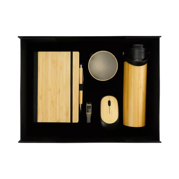 6in1 gifts set GS 61 02 main Bamboo Promotional Gift Set with Eco-Friendly Products