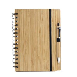 Natural Bamboo Cover Notebook