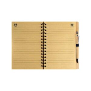 Natural Bamboo Cover Notebook