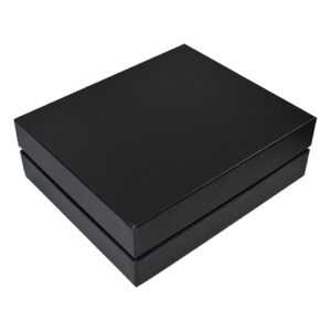 A5 Notebook Black, Metal Twist Ball Pen, Leather USB Flash Drive & Wireless Charging Power Bank Gift Set