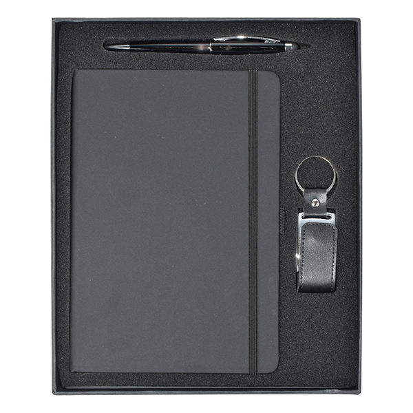 a5 notebook metal ball pen stylus leather metal usb flash drive gift set GS 31 25 1 A5 Notebook, Metal Ball Pen with Stylus & Leather & Metal USB Flash Drive Gift Set