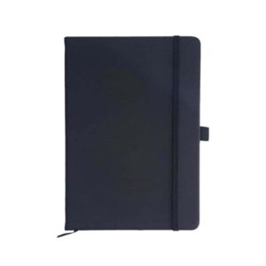 A5 PU Leather Notebook with Elastic Strap