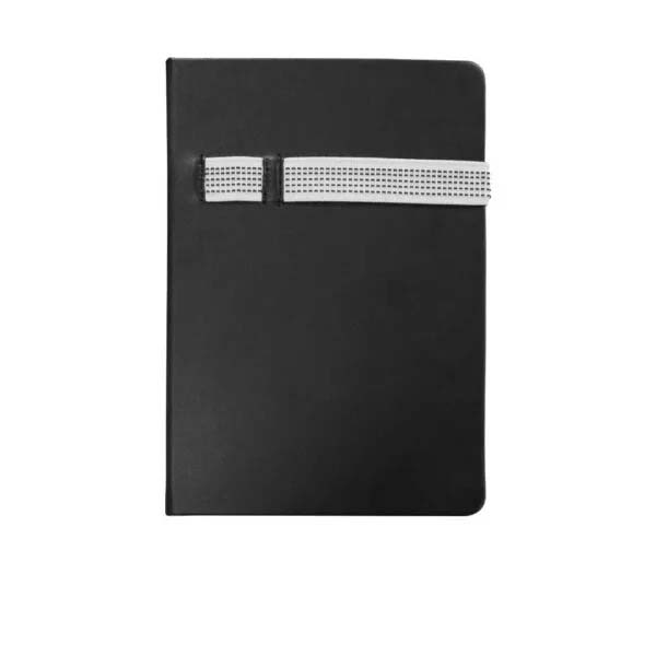 a5 size notebooks with pen and mobile holder MB 05 BKK gry A5 size Notebooks with Pen and Mobile Holder - Image 6