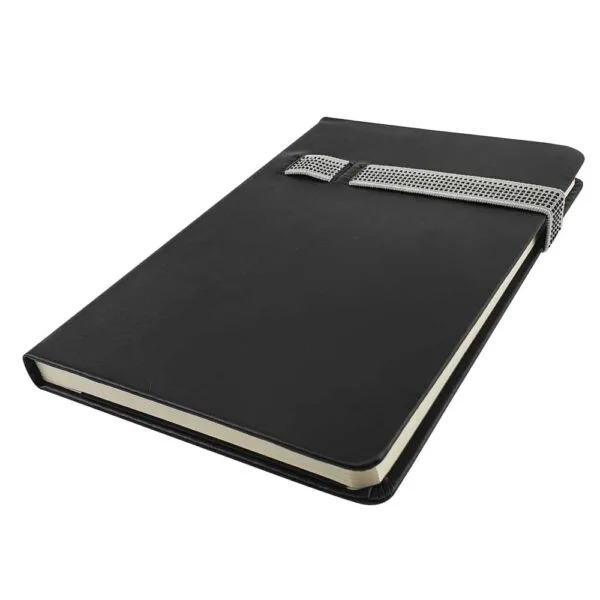a5 size notebooks with pen and mobile holder MB 05 BKK kept A5 size Notebooks with Pen and Mobile Holder - Image 3