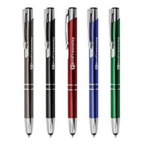 Aluminum Pen with Stylus