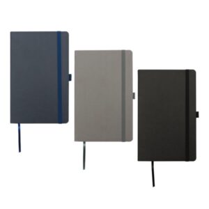 A5 PU Notebooks with Elastic Band Pen Loop Bookmark