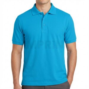 Aqua Blue – Polo Honeycomb 240