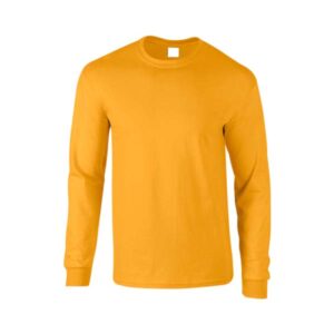 Round Neck T-shirt with Long Sleeves Heavy