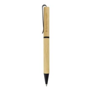 Bamboo Ball Pen, Twist Action – Blue Ink