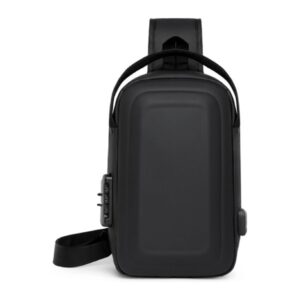 Travel Shoulder Sling Crossbody Bag With USB Port