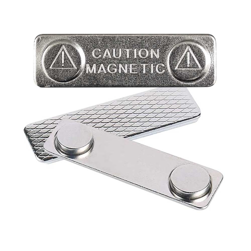 bl acc 02 name badge double magnet attachment type a2 main Double Magnet Attachment for Name Badges 45 x 13 mm