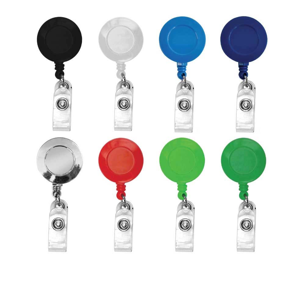 bl acc 27 round reel badge epoxy logo dome main1 Round Reel Badge (32 mm) with Epoxy Logo Dome