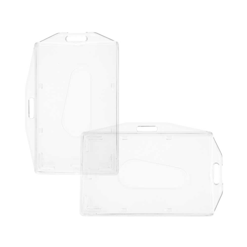bl idh 05 clear rigid pvc id card holder main Clear Rigid PVC ID Card Holder (95 x 65 mm)