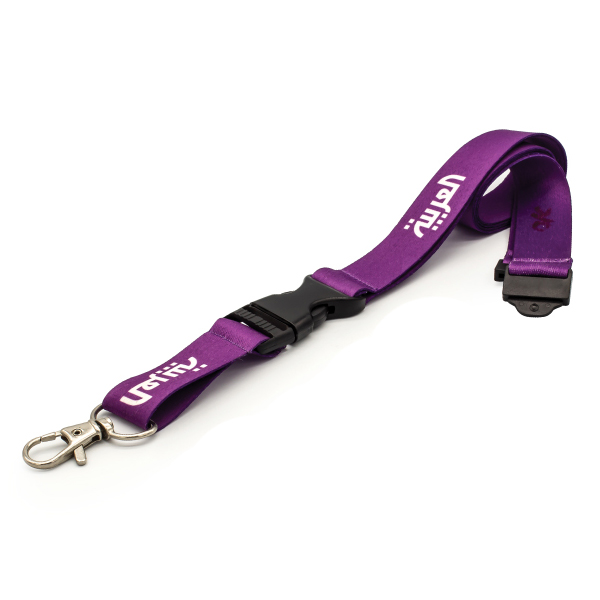 bl lny 01 custom sublimation lanyards polyester full color main Custom Sublimation Lanyards (Full Color Polyester)