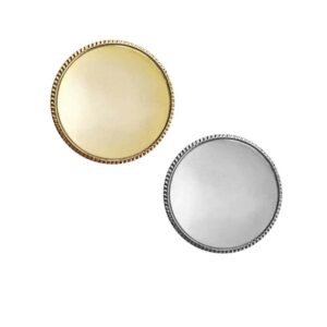 Round Rope Metal Badge 27 mm