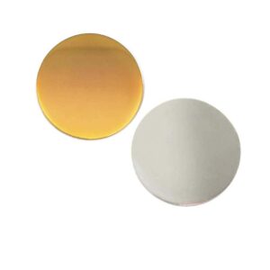 Flat Round Metal Badge 30 mm