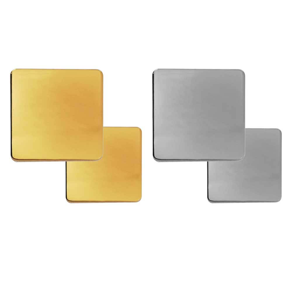 bl mb 45 flat square metal badge 18x18mm main Flat Square Metal Badge 18 x 18 mm