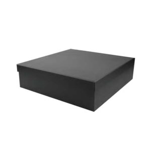 XXL Black Plain Gift Box