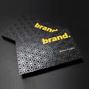 Business Cards, Soft Lamination, 3D Spot UV