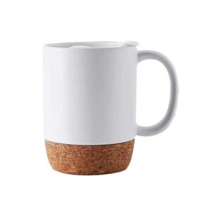 Ceramic Mug with Cork Bottom