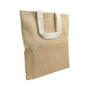 Cotton Like Jute Bags with Webbing Handle 250gsm