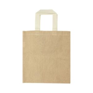 Cotton Like Jute Bags with Webbing Handle 250gsm