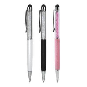 Crystal Pen with Stylus