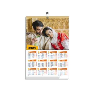 Customized Poster Calenders –  (Vertical – Single Page)