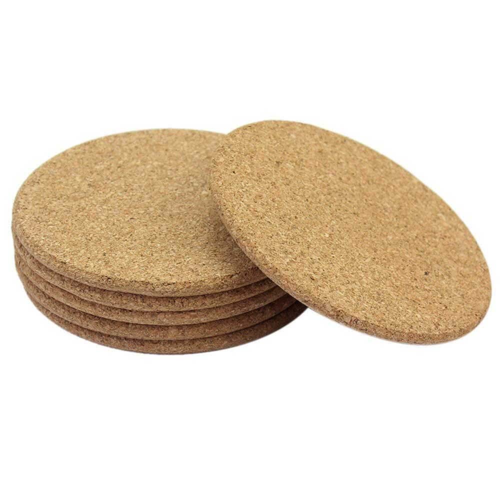 df cst 05 round cork tea coaster 1 Round Cork Tea Coaster