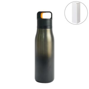Double-Wall Stainless Steel Bottle with Push-Button Lid (500 ml)