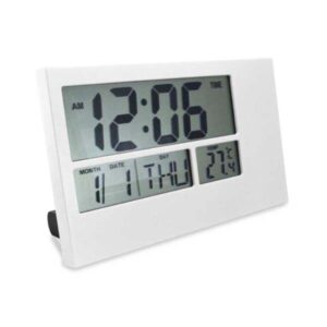 Digital Table Clock – Multi-Display with Alarm & Snooze