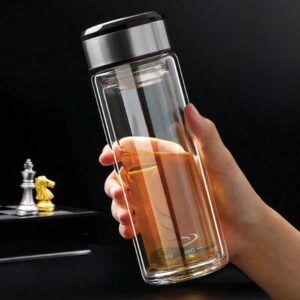 Double Wall Glass Insulation Bottle