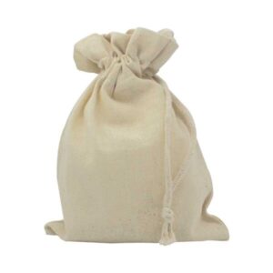 Drawstring Cotton Pouch Bags