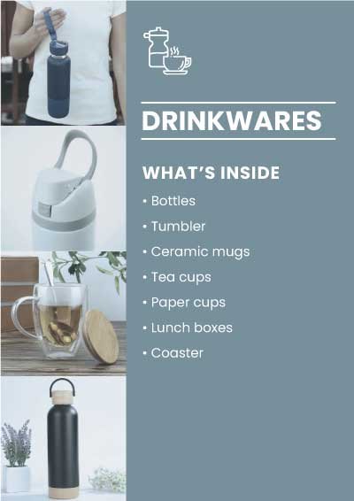 drinkware catalogue banner
